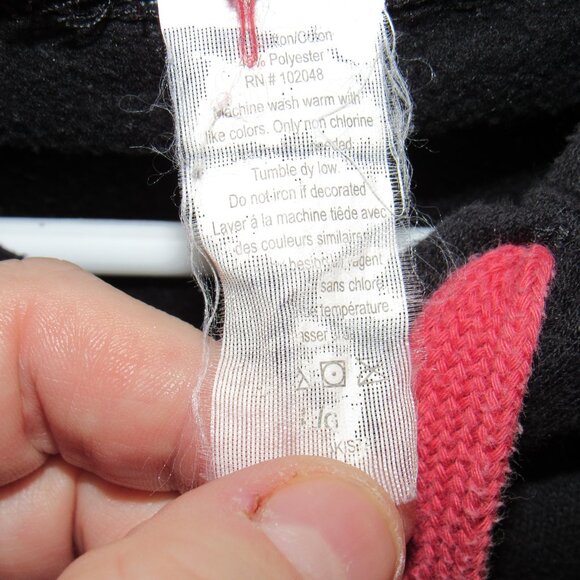 Abu Garcia Hoodie Embroidered Pullover Sweatshirt Fishing Black Men's size Large - Picture 3 of 9